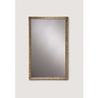 Small Rectangular Trevose Mirror French Brass