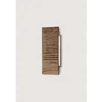 Ripple Wall Light Polished Bronze
