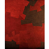 Bark Cloth - Panoramique - Red Brown Bark