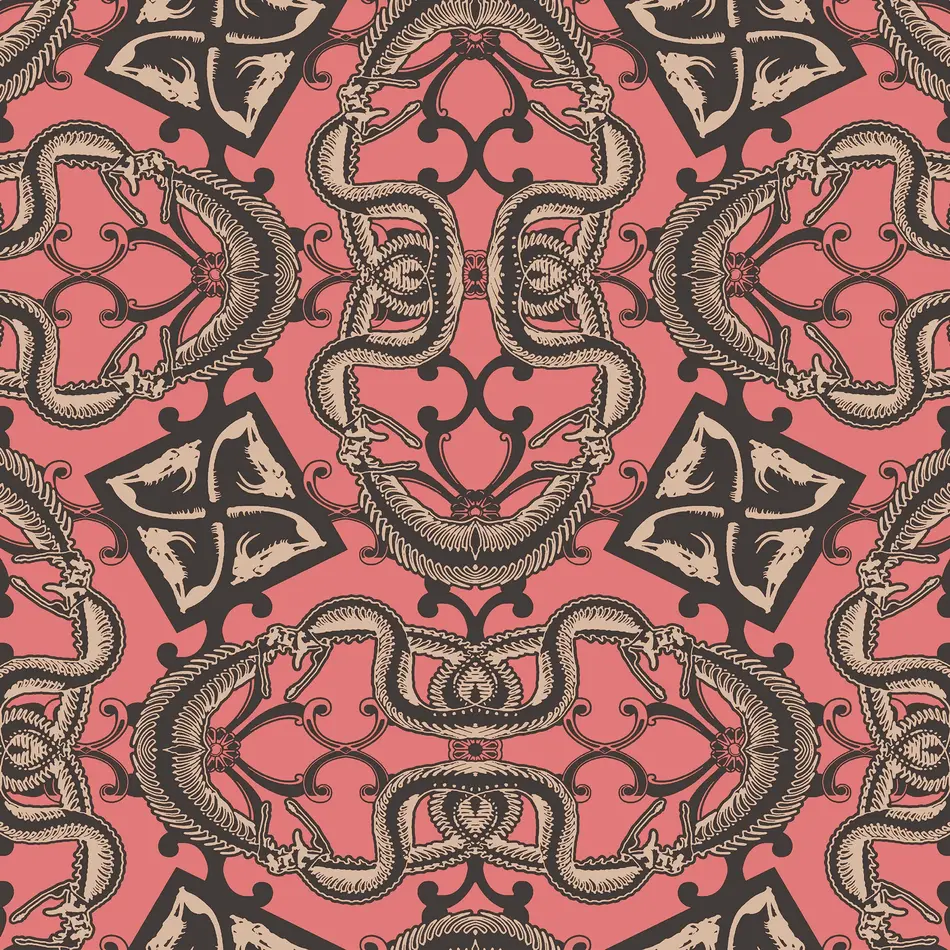Arte Flavor Paper - Snake Bit - Pink / Grey / Beige