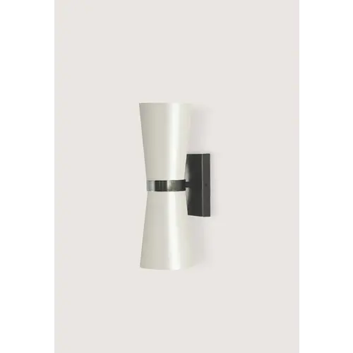 Porta Romana Large Lilburn Wall Light Gunmetal