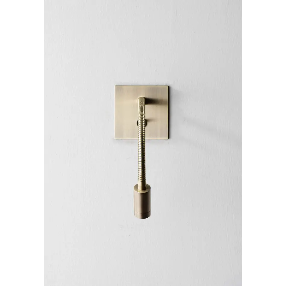 Porta Romana Small Jordan Wall Light Antique Brass