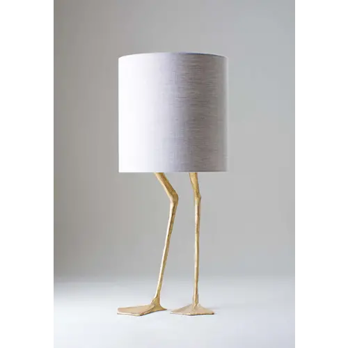 Porta Romana Duck Feet Lamp Decayed Gold