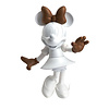 Minnie Welcome Wood - 31 cm - White/Wood