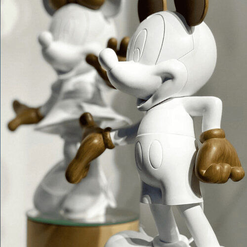 Leblon Delienne Mickey Welcome Wood - 30 cm - White/Wood