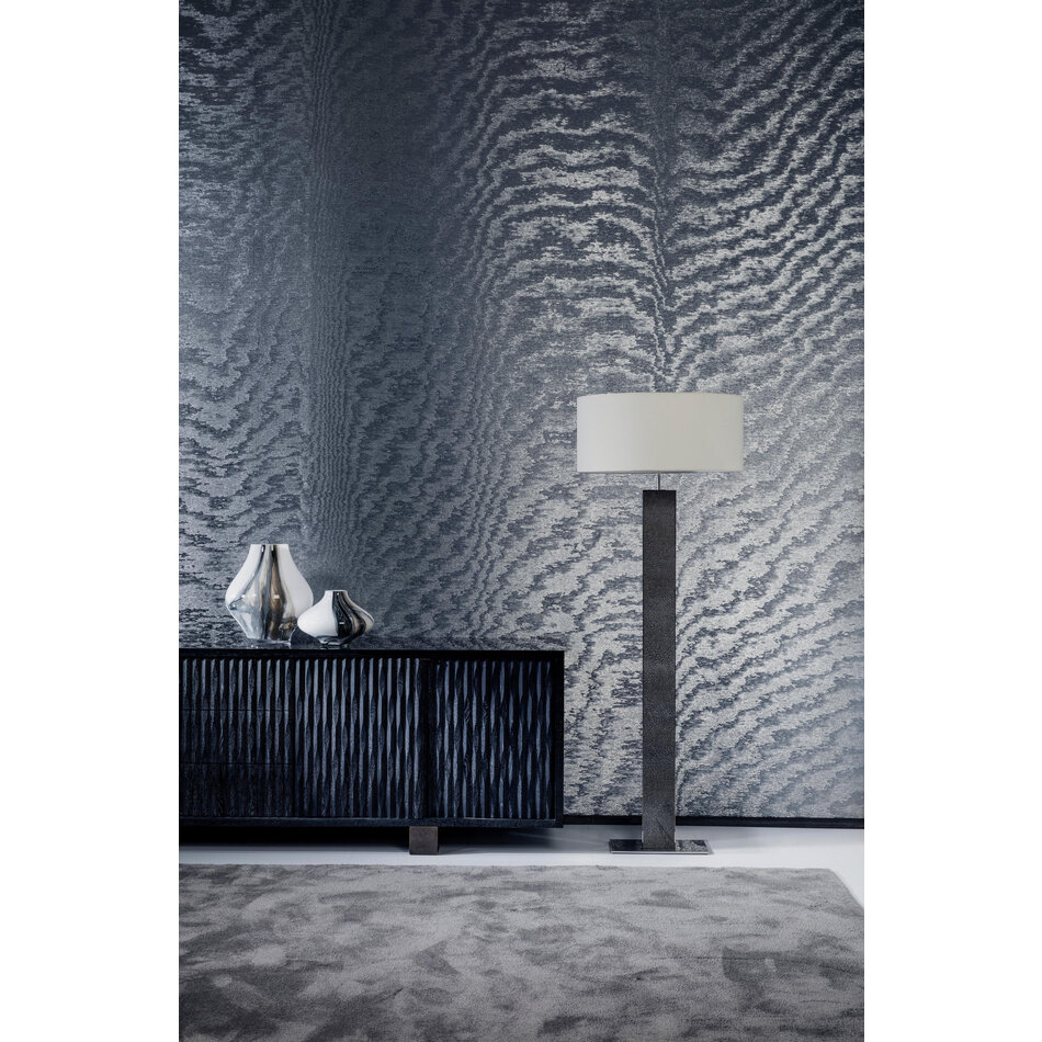 Arte Vertigo - Moire - Light Metallic Blue Arte Vertigo - Moire - Light Metallic Blue