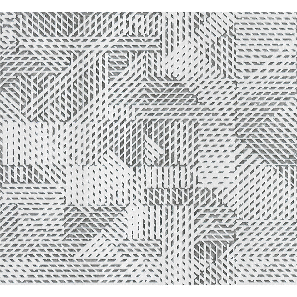 Arte Monochrome - Oblique - Gray