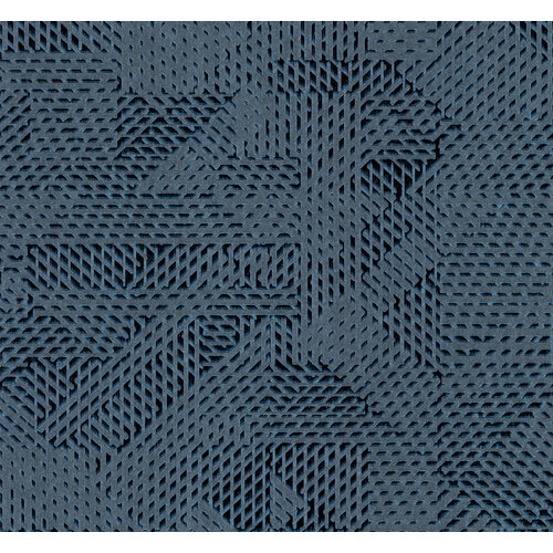 Arte Monochrome - Oblique - Blue