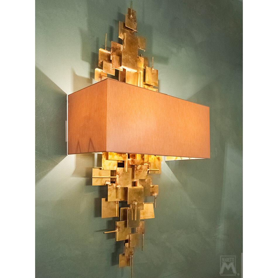 Maretti Lighting ABE Wall Lamp Brass