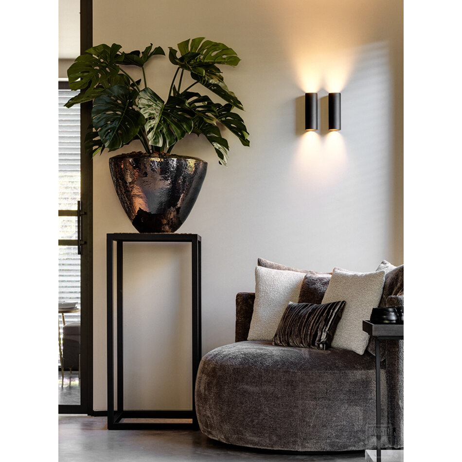 Maretti Lighting JUG AT WALL WANDLAMP ZWART/GOUD