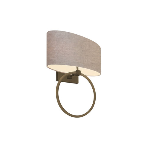 Maretti Lighting HAYWORTH WANDLAMP BRONS