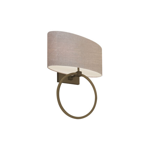 Maretti Lighting HAYWORTH WANDLAMP BRONS