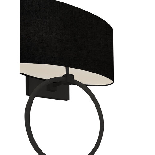 Maretti Lighting HAYWORTH WANDLAMP ZWART