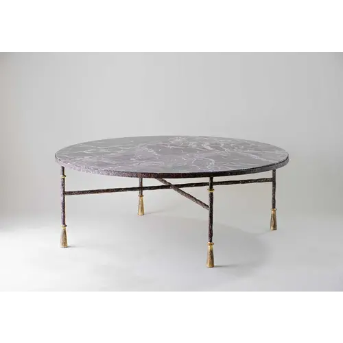 Porta Romana Stanley Coffee Table Round Large Porta Romana Stanley Coffee Table Round Large
