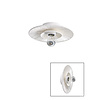 CAPPELLO CEILING/WALL LAMP 30CM WHITE WITH WHITE SHADE