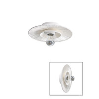 CAPPELLO CEILING/WALL LAMP 30CM WHITE WITH WHITE SHADE