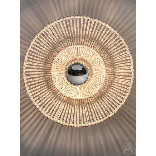 Maretti Lighting CAPPELLO CEILING/WALL LAMP 30CM WHITE WITH WHITE SHADE