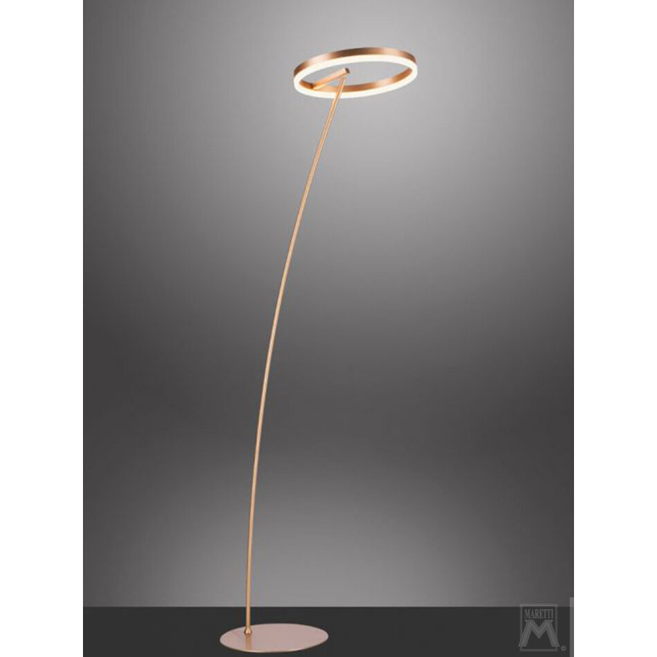 Maretti Lighting RENO FLOOR LAMP MATT BRASS