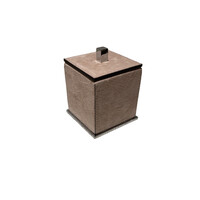 Firenze Box Square Mini Suede (HB104CHROME) - Nude (A91ST91)