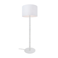 HICKS SHADE FLOOR LAMP WHITE