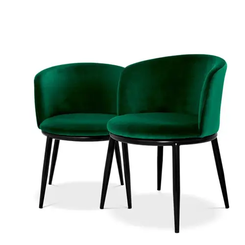 Eichholtz Dining chair Filmore set of 2 - Cameron green