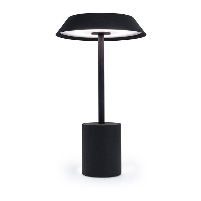 Maretti Lighting BISTRO TABLE LAMP BLACK RECHARGEABLE