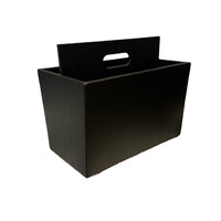 Daily Magazine Holder Printed Calfskin Golf (HA011) - Black (G20ST20)