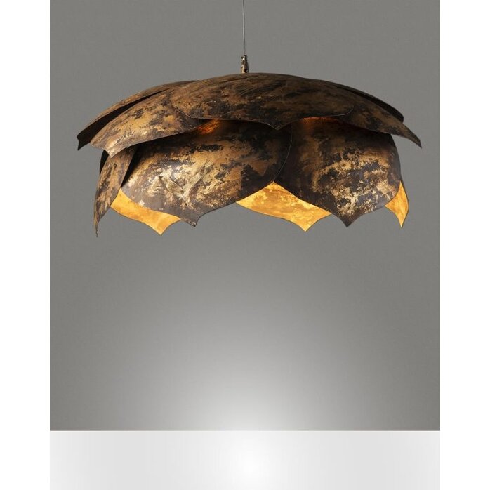 Stout verlichting Large Hanglamp Leaves Flower