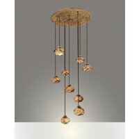 Small 9 Stuks Hanglamp Leaves Flower