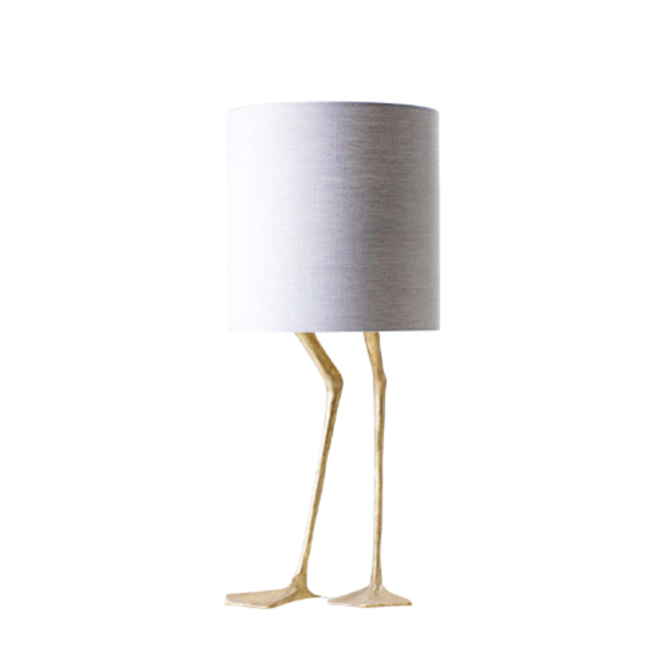 Porta Romana Duck Feet Lamp Decayed Gold Porta Romana Duck Feet Lamp Decayed Gold