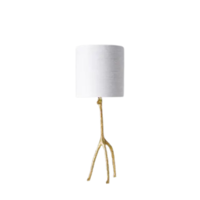 Giraffe Lamp Decayed Gold