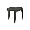 ISOLA side table anthracite CNC milled rings