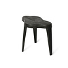 ISOLA Side Table Dark rey CNC Milled Rings