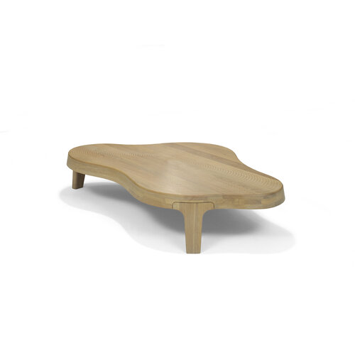 Linteloo ISOLA Coffee Table 173 x 107 Clay Green Milled Rings