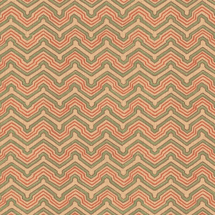 Arte Gitane - Ondas - Orange and Green Arte Gitane - Ondas - Orange and Green