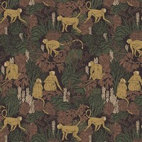 Curiosa - Langur - Brown / Beige / Green