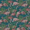 Avalon - Flamingo - Pink / Green / Blue