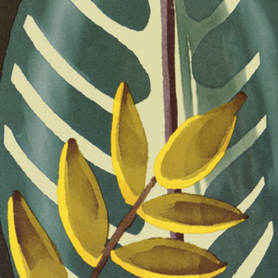 Élitis Flower Power - Alocasia - Objet De Desir Élitis Flower Power - Alocasia - Objet De Desir