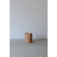 Tea Light Candle Holder Medium - Unwinding Brown