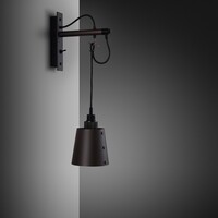 HOOKED WALL / SMALL / GRAPHITE / SMOKED BRONZE