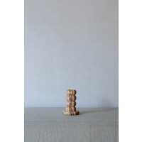 Candle Holder Large - Unwinding Brown