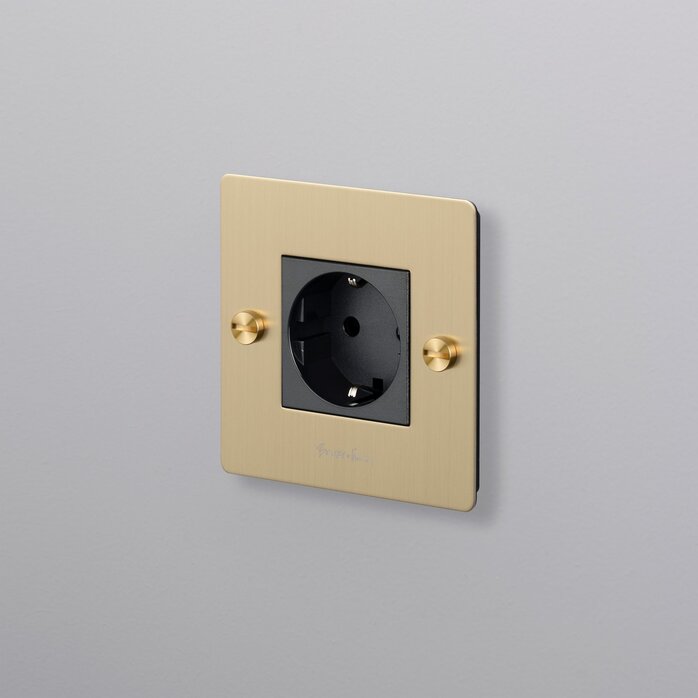 Buster and Punch 1G Socket - Brass