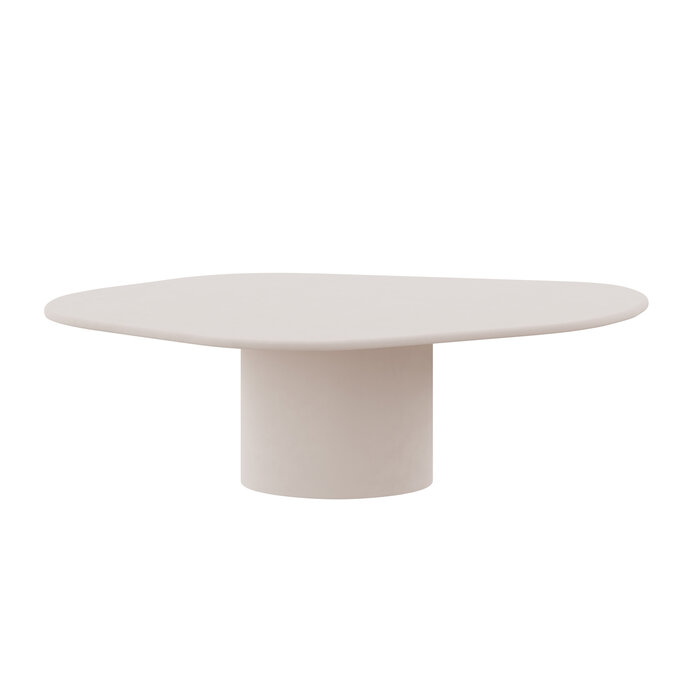 DÔME DECO Delphi Dining Table - Chalk Pearl