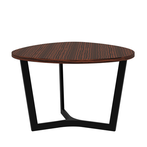 DÔME DECO Java Dining Table S - Macassar Wood Brown