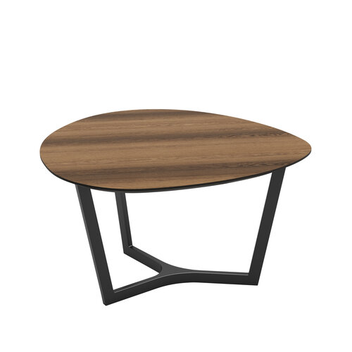 DÔME DECO Kappa Dining Table S - Wood Smoked Oak Veneer