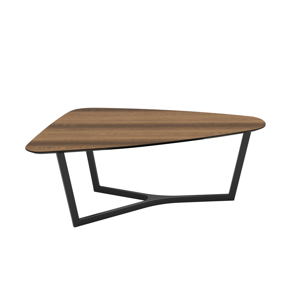 DÔME DECO Kappa Dining Table M - Wood Smoked Oak Veneer