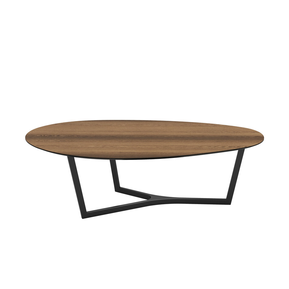 DÔME DECO Kappa Dining Table L - Wood Smoked Oak Veneer