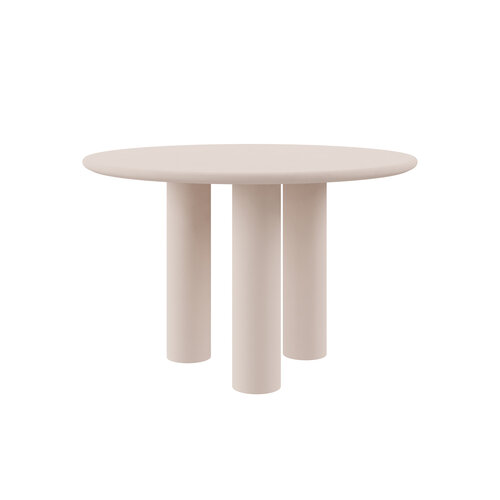 DÔME DECO Napa Dining Table S - Chalk Pearl