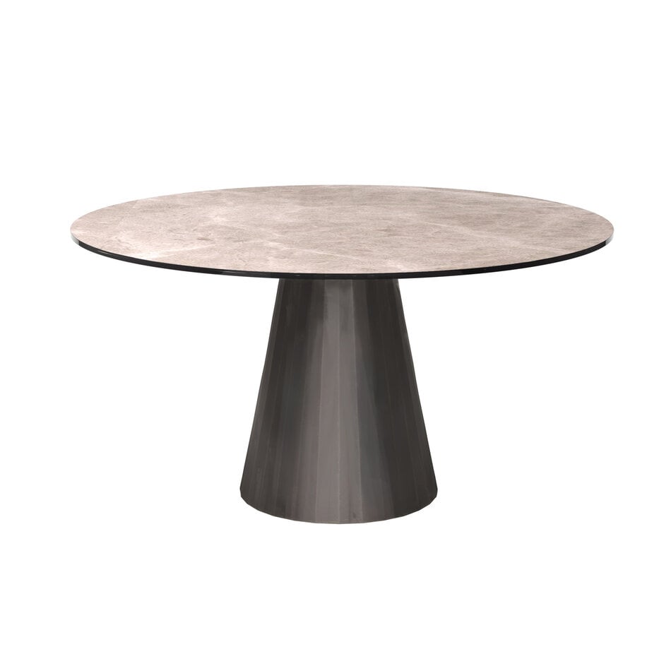 DÔME DECO Veneto Dining Table M - Diamond Cream ceramic