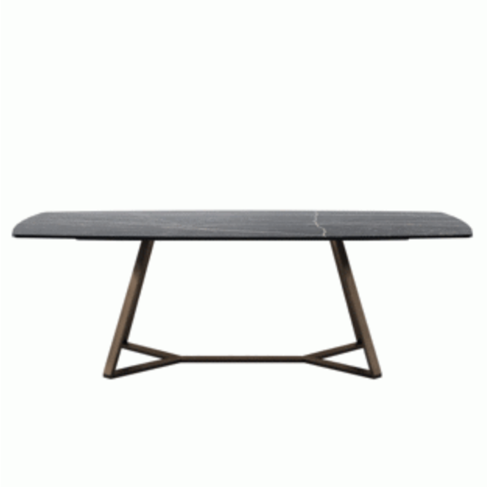 DÔME DECO Veneto Dining Table L - Thundernight Ceramic